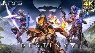 Destiny - Full Game PS5 Walkthrough (All DLCs Included) 4K