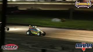 HIGHLIGHTS | MARA Midget A-Main | Lincoln Speedway | 8/16/24