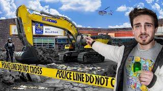 I Investigated the "Backhoe Bandits"... (bank heist)