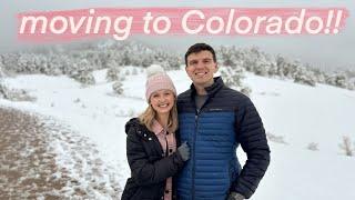 WE'RE MOVING TO COLORADO!! :)