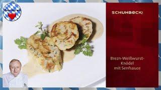 Alfons Schuhbeck - Brezn Weißwurst Knödel mit Senfsauce