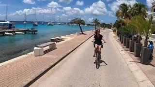 CLIP: Bike Ride through Kralendijk, Bonaire - Dutch Caribbean - Life at 8 Knots