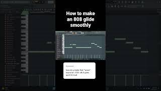 How To Make an 808 Glide Smoothly! (FL Studio 20)