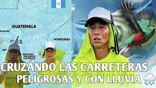 SHIN FUJIYAMA CRUZANDO LAS CARRETERAS P3LIGROSAS Y CON LLUVISNA  EN GUATEMALA‍️