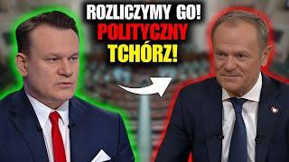 TARCZYŃSKI ZŁOMUJE TUSKA I LEWICOWE BREDNIE! DOŚĆ TEGO!