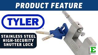 Tyler Tool Stainless Steel High-Security Shutter Lock | E-Rigging Products