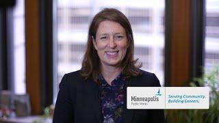 Work for the City of Minneapolis Public Works Department - Director Robin Hutcheson