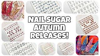 Nail Sugar NEW Autumn Glitters and Decals!