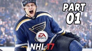 Let's Play NHL 17 Gameplay Deutsch German PS4 Part 1 - Kleiner Einblick