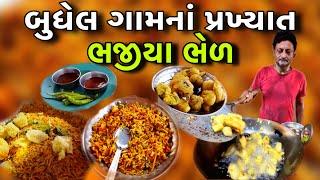 બુધેલ ગામનાં પ્રખ્યાત દલુભાઈ ના ભજીયા ભેળ // Raj Gohil Vlogs