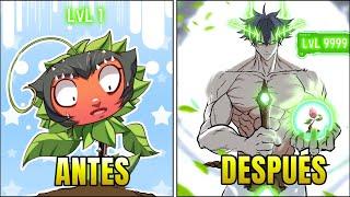 Reencarnó en una FLOR de Nivel 1 con EVOLUCIÓN DIVINA y Crió un DRAGÓN - Resumen Manhwa