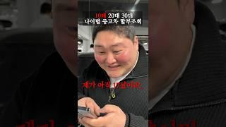 나이별 중고차 할부조회 특