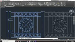 How To Make gate In 2D AutoCAD 2018