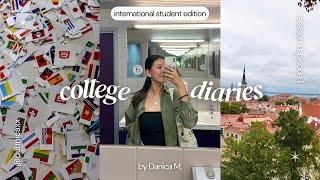 college diaries: my first week as an international student  tallinn university,back to school vlog