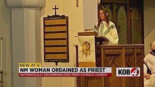 New Mexico woman ordained as Catholic priest calls for church reform