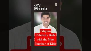 Filipino Celebrity Dads with the Most Number of Kids #filipino #dad #father