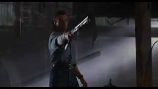 Van Damme being awesome in Hard Target