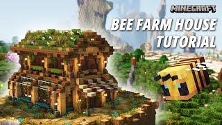 Auto Bee Farm House Tutorial [Aesthetic Farm] [Java Edition]