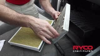 How to fit a RCA227M Ryco cabin air filter