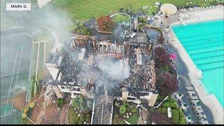 Popular Hampton Cove clubhouse destroyed by fire