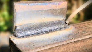 Plate with square tube welding secret technique for beginners