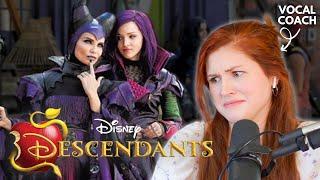 Vocal coach reacts to DESCENDANTS