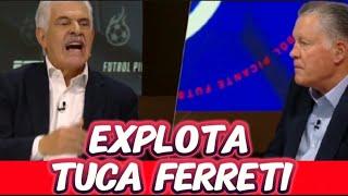 INCREÍBLE  EL TUCA FERRETI EXPLOTÓ CONTRA LAS NUEVAS MODALIDADES DE TRABAJO