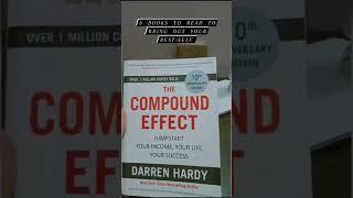 3 Books to read before you die #atomichabits #compoundeffect #psychologyofmoney #bookaddict #books