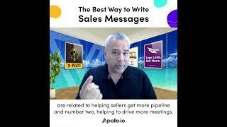 The Best Way to Write a Sales Message