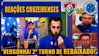 REAÇÕES CRUZEIRENSES - FLUMINENSE 1x0 CRUZEIRO - BRASILEIRÃO - VAMOS RIR DO CRUZEIRO!