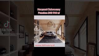 Domek Horyzont Całoroczny Premium www.ddmazury.pl  Budujemy z drewna. Zapraszam Mazury
