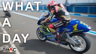 Taking a Two Stroke MOTOGP BIKE On a TRACKDAY!