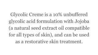 Academy Glycolic Creme-10 - Anti-Aging Skin Care Product - Reverse & Prevent Wrinkles & Fine Lines