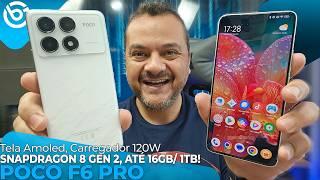 POCO F6 PRO | Será Que VALE A PENA MESMO? Análise / Review