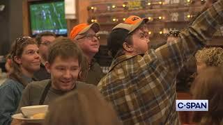 TIM WALZ coffee shop after pheasant hunting season in Sleepy Eye Brown County Minnesota (10-12-2024)