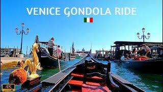 Venice Gondola Ride [4K]