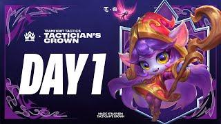 DAY 1 - TFT Tactician's Crown [EN Broadcast]