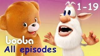 Booba - All Episodes Compilation (19 -1) Funny cartoons for kids буба 2017 KEDOO animation for kids