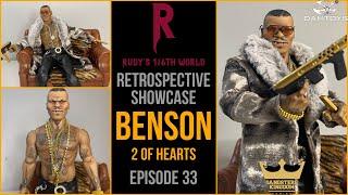 DAMTOYS: BENSON '2 OF HEARTS' (GANGSTERS KINGDOM): RETROFIGURE SHOWCASE #damtoys #sixthscale