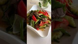 FEAST SALAD️ПРАЗДНИЧНЫЙ САЛАТ, И ПОЧЕМУ ЖЕ ОН ЯПОНСКИЙ?#viralshort #tasty #вкусно  #рецепты