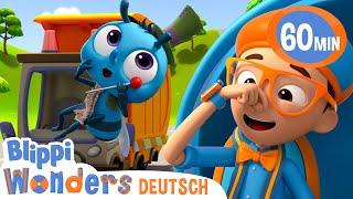 Blippi Wonders Deutsch - Müllwagen | Abenteuer und Videos für Kinder