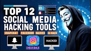 Top 12 Social Media Hacking Tools in Kali Linux 2024 | How to Hack Any Social Media Accounts in 2024