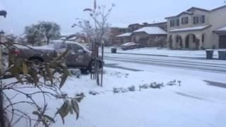 Snow in Temecula Valley