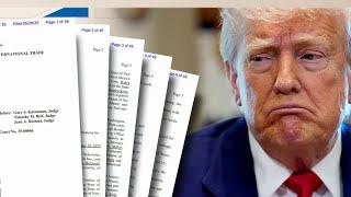 Federal Court Strikes Down Trump's Tariffs: Economic Policy Impact