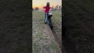 9year old on a yz125