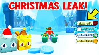 NEW CHRISTMAS *LEAKS* SNOW PET WINTER EVENT in Pet Simulator X