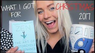 WHAT I GOT FOR CHRISTMAS 2017 | Sarah Burgett