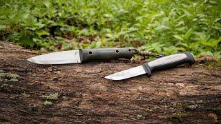 BeaverKnife Bushcraft 'THORN' против Mora Robust