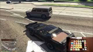 GTA5 Knight Rider MOD using Touch Portal