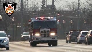 Crazy Q Siren, Responding Hot - Tecumseh Fire, E-1 Priority 1